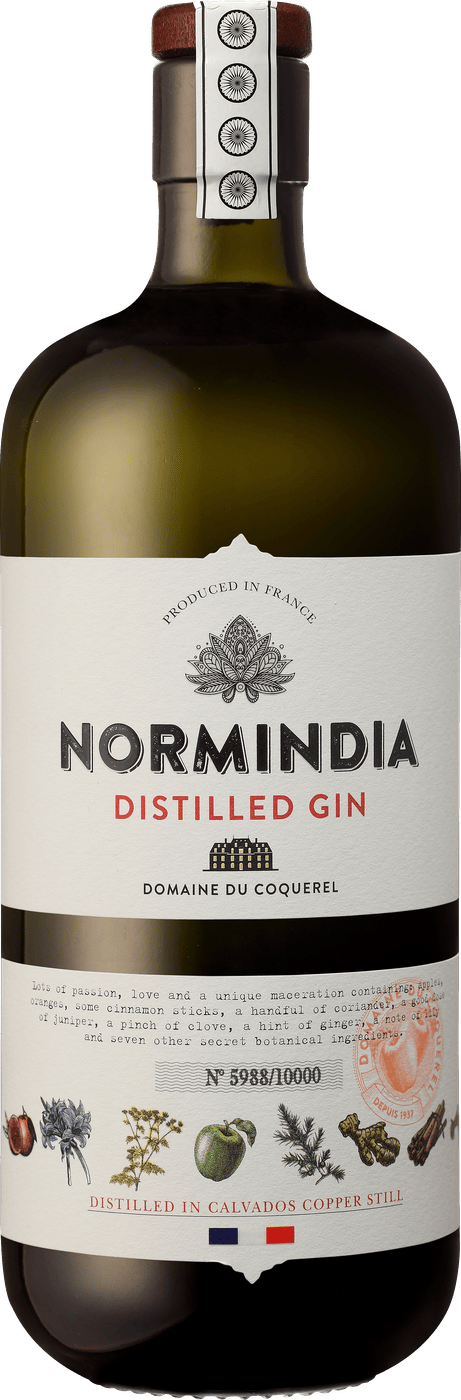 Normindia Distilled Gin — Domaine du Coquerel